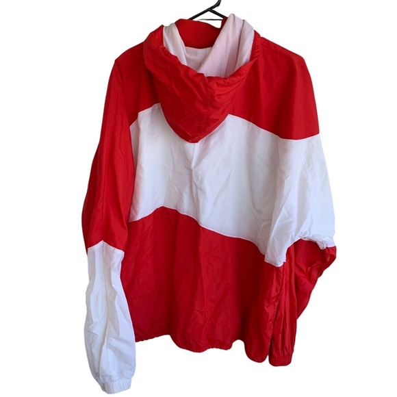 Vintage Jeffersonville Girls Track Jacket Logo Embroidered Indiana Size XL Hood - Picture 2 of 5